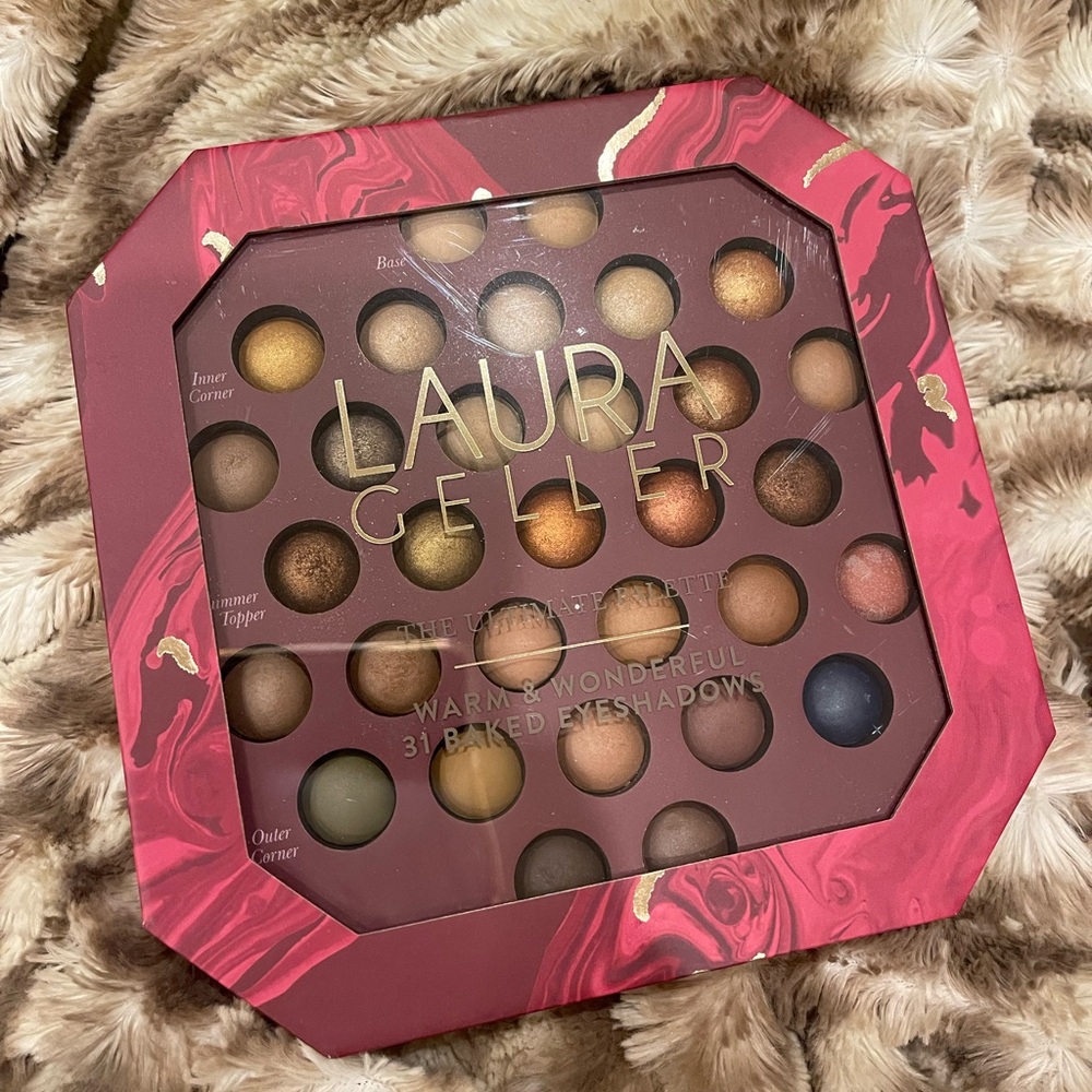 Laura Geller Warm & Wonderful 31-Pan Baked Eyeshadow Palette - Warm Tones